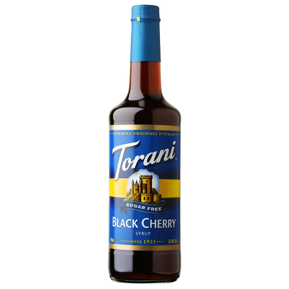ToraniĀ® Sugar-Free Black Cherry - Flavored Syrup