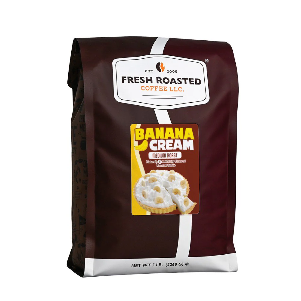 Banana Cream - Flavored Roasted Coffee - Image 4