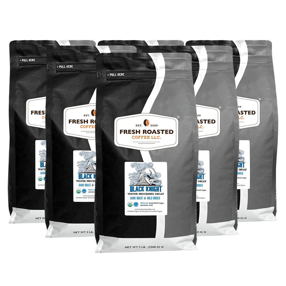Organic Black Knight Water-Processed Decaf - Roasted Coffee - Image 4