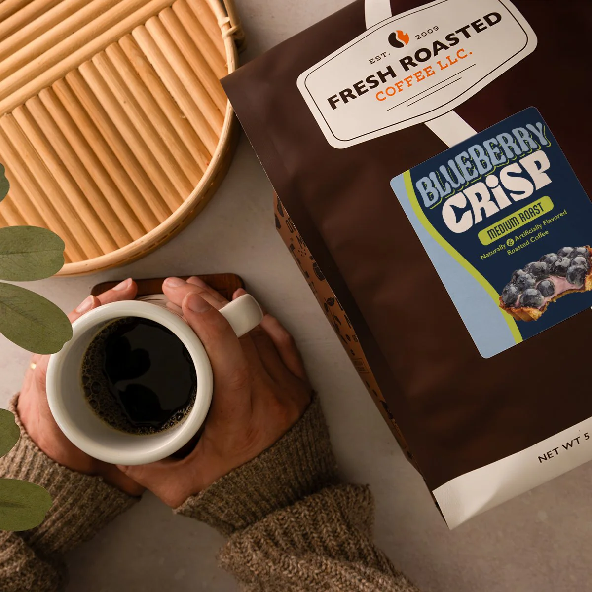 Blueberry Crisp - Flavored Roasted Coffee - Image 5