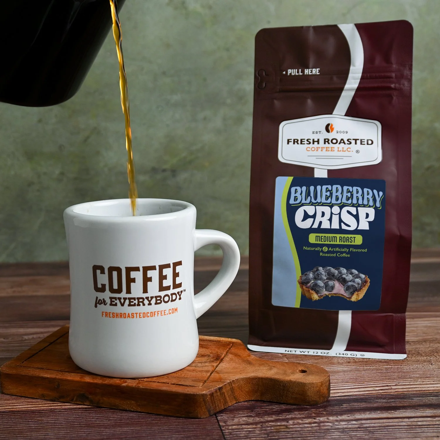 Blueberry Crisp - Flavored Roasted Coffee - Image 8