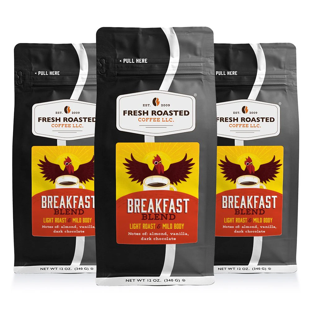 Breakfast Blend - Roasted Coffee - Image 3