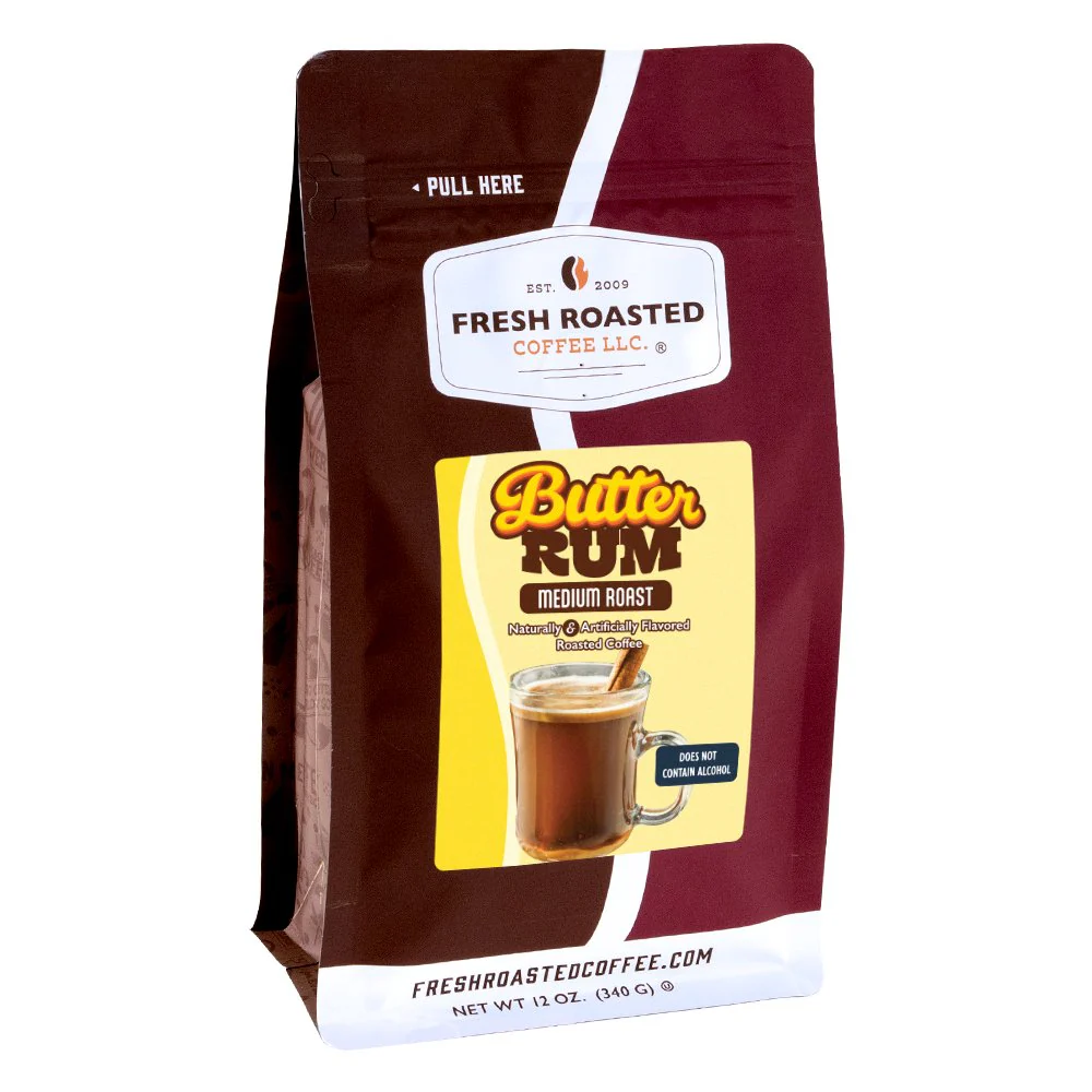 Butter Rum - Flavored Roasted Coffee - Image 2