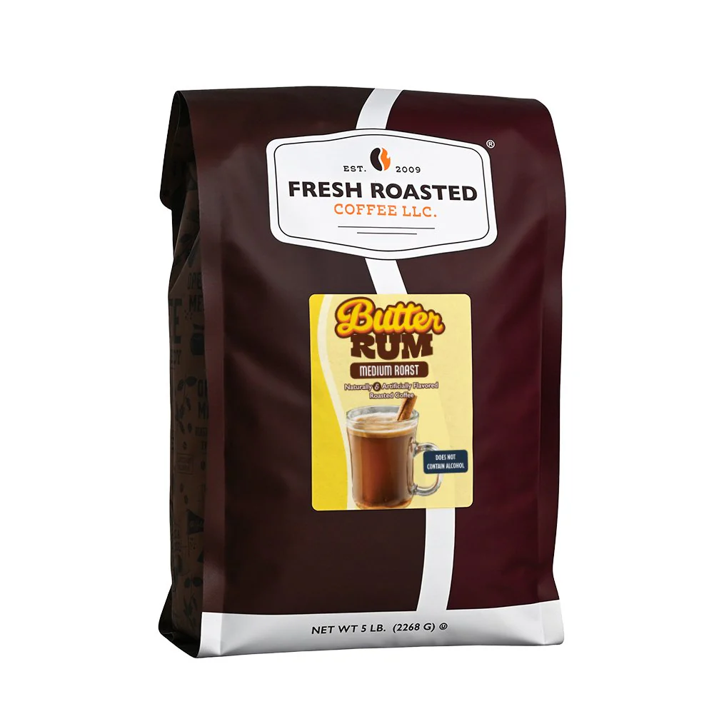 Butter Rum - Flavored Roasted Coffee - Image 4