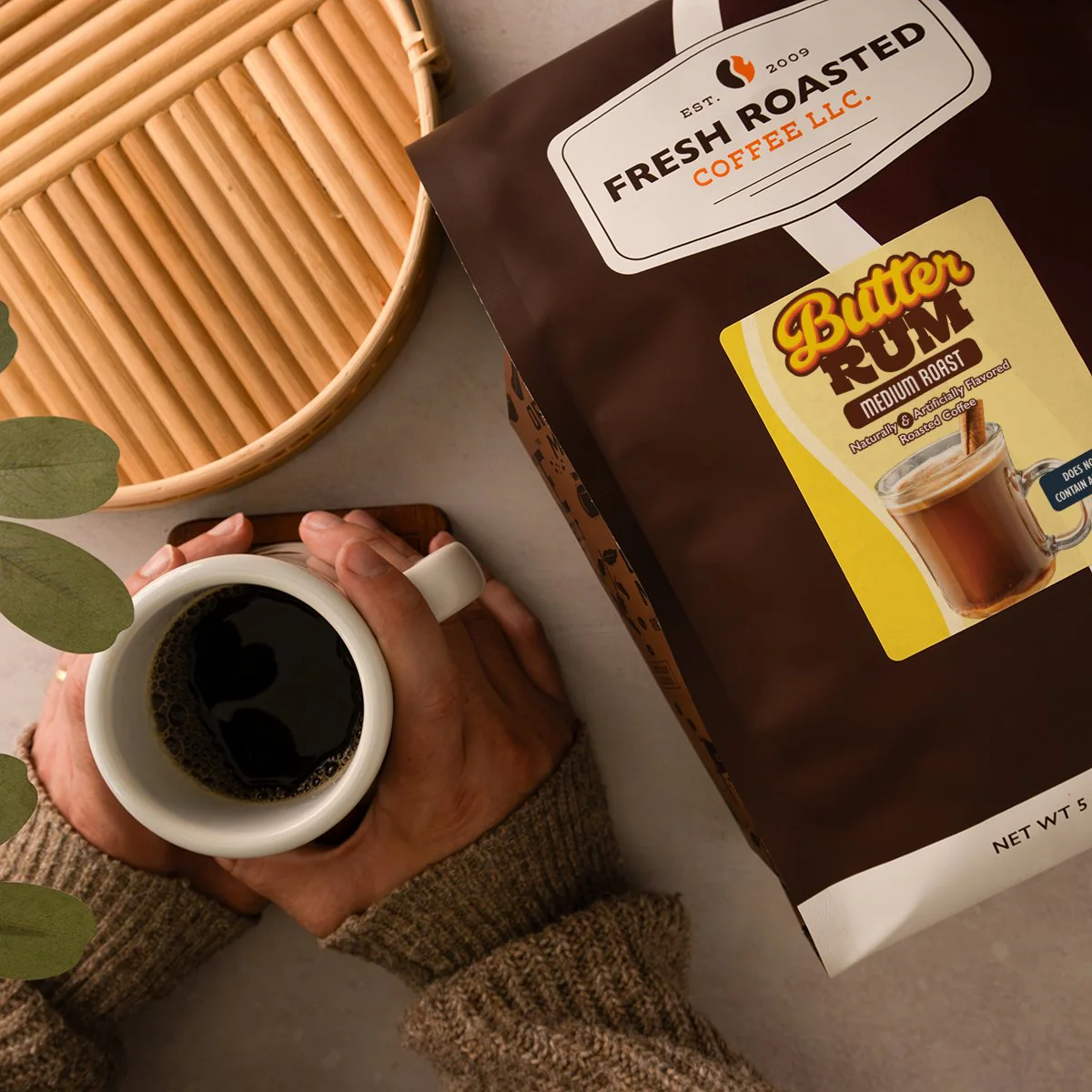 Butter Rum - Flavored Roasted Coffee - Image 7