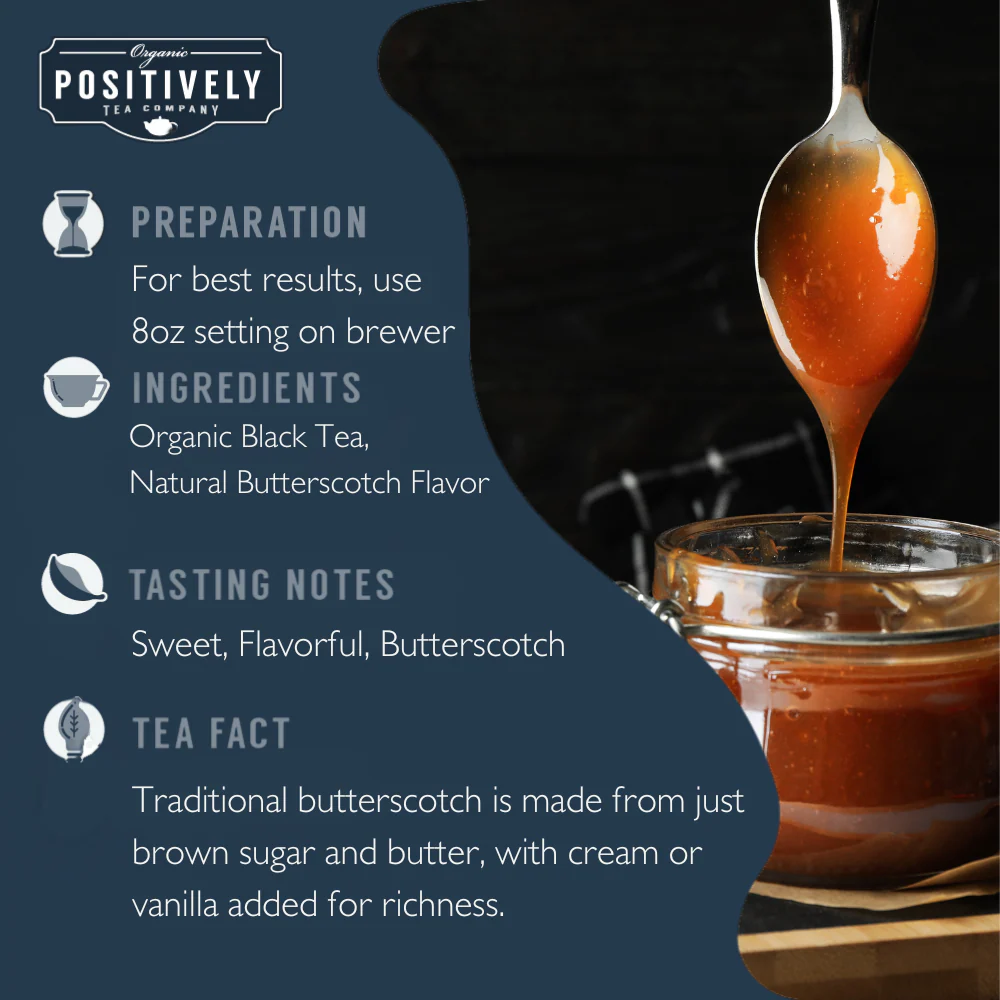 Organic Butterscotch Black - Classic Tea Pods - Image 7