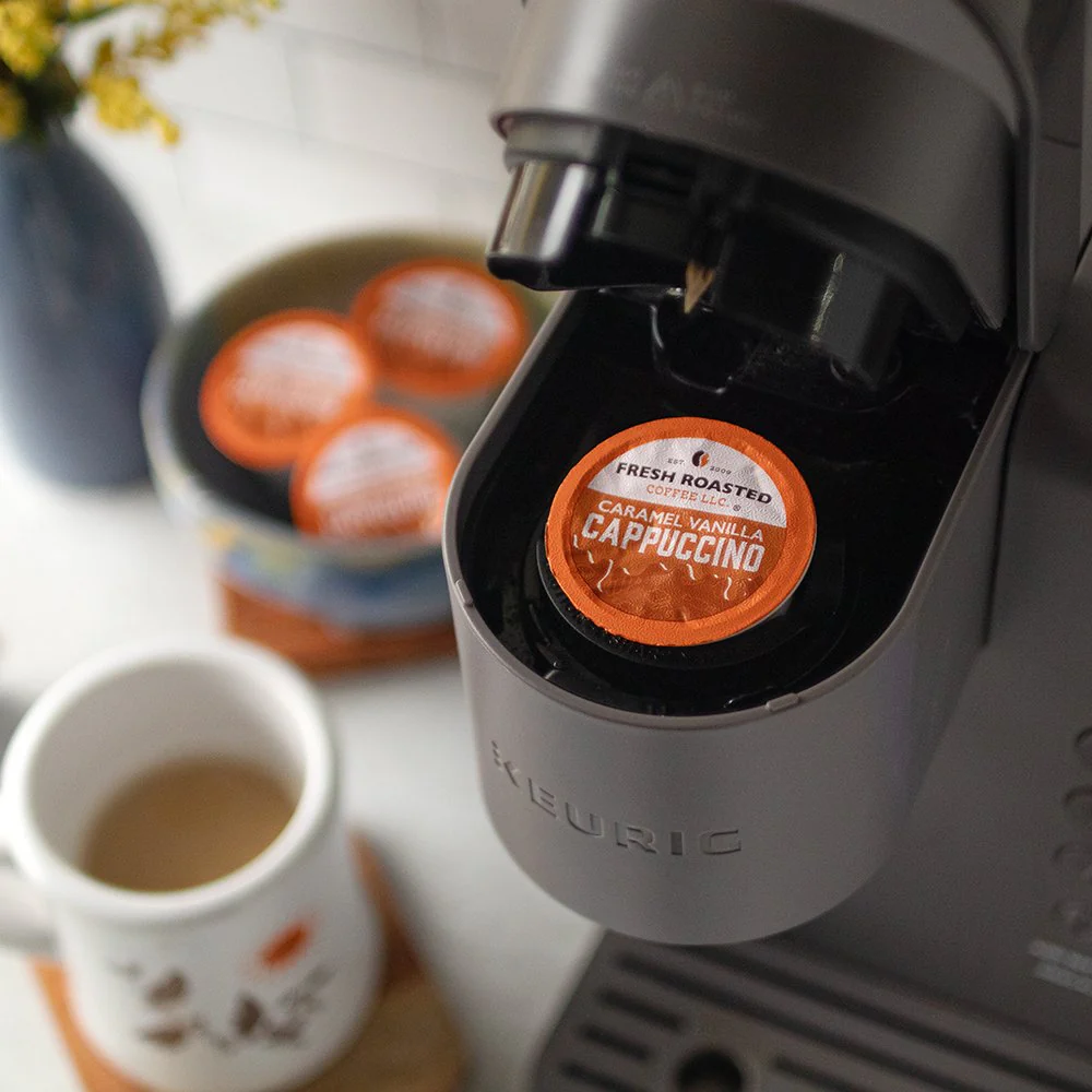 Caramel Vanilla Cappuccino - Powdered Drink Pods - Image 3