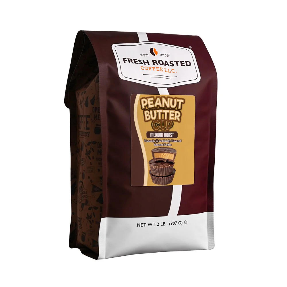 Peanut Butter Cup - Flavored Roasted Coffee - Image 2