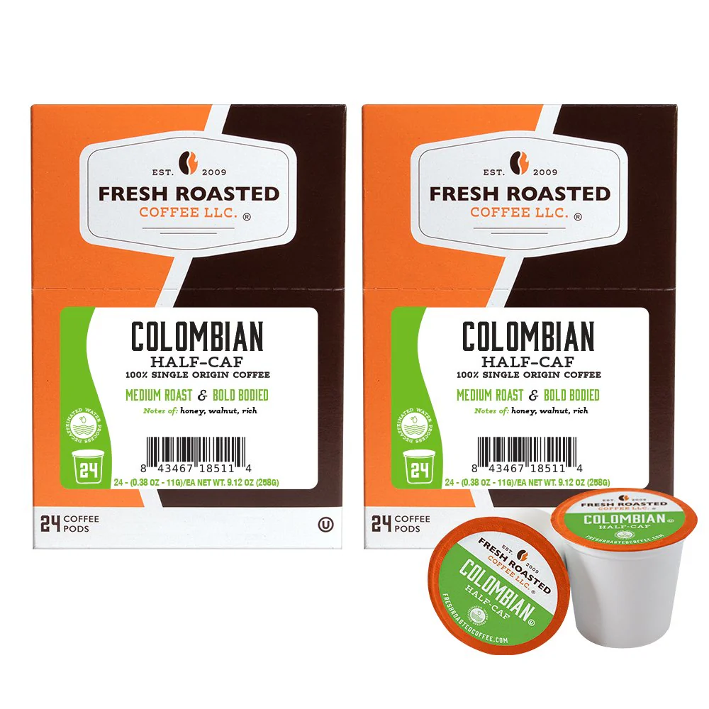 Colombian Water-Processed Half Caf - Classic Coffee Pods - Image 3
