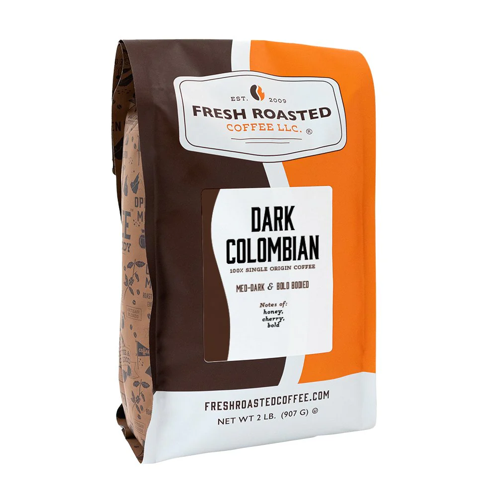 100% Dark Colombian - Roasted Coffee - Image 2