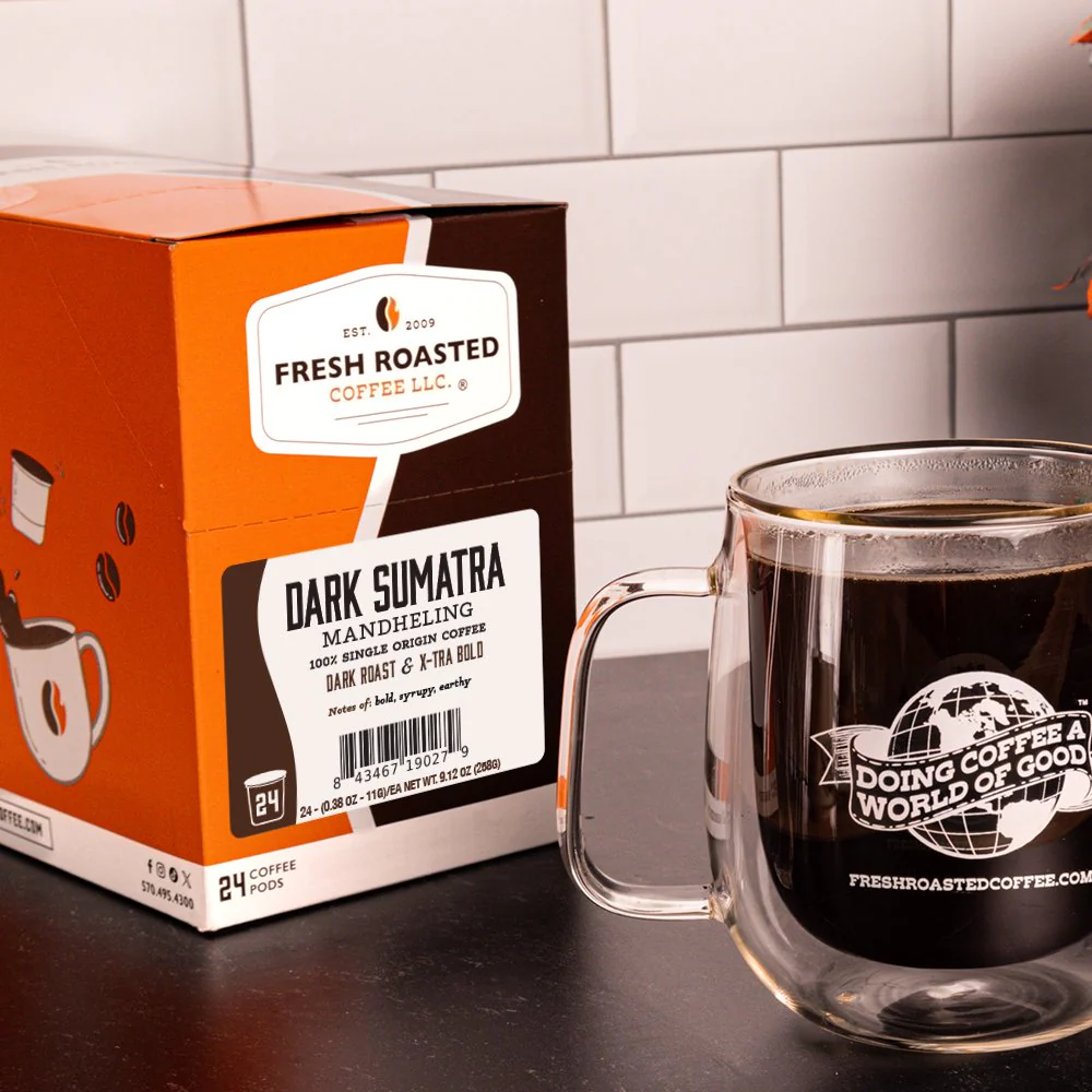 Dark Sumatra Mandheling - Classic Coffee Pods - Image 6