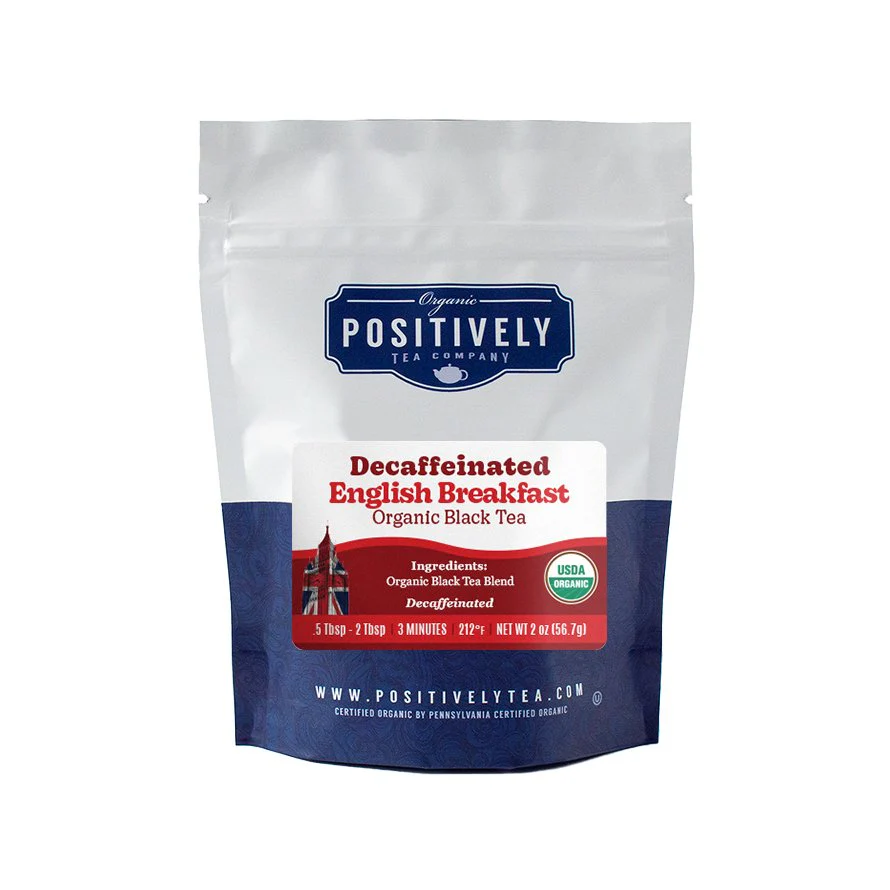 Organic Decaf English Breakfast - Loose Leaf Tea - Image 3