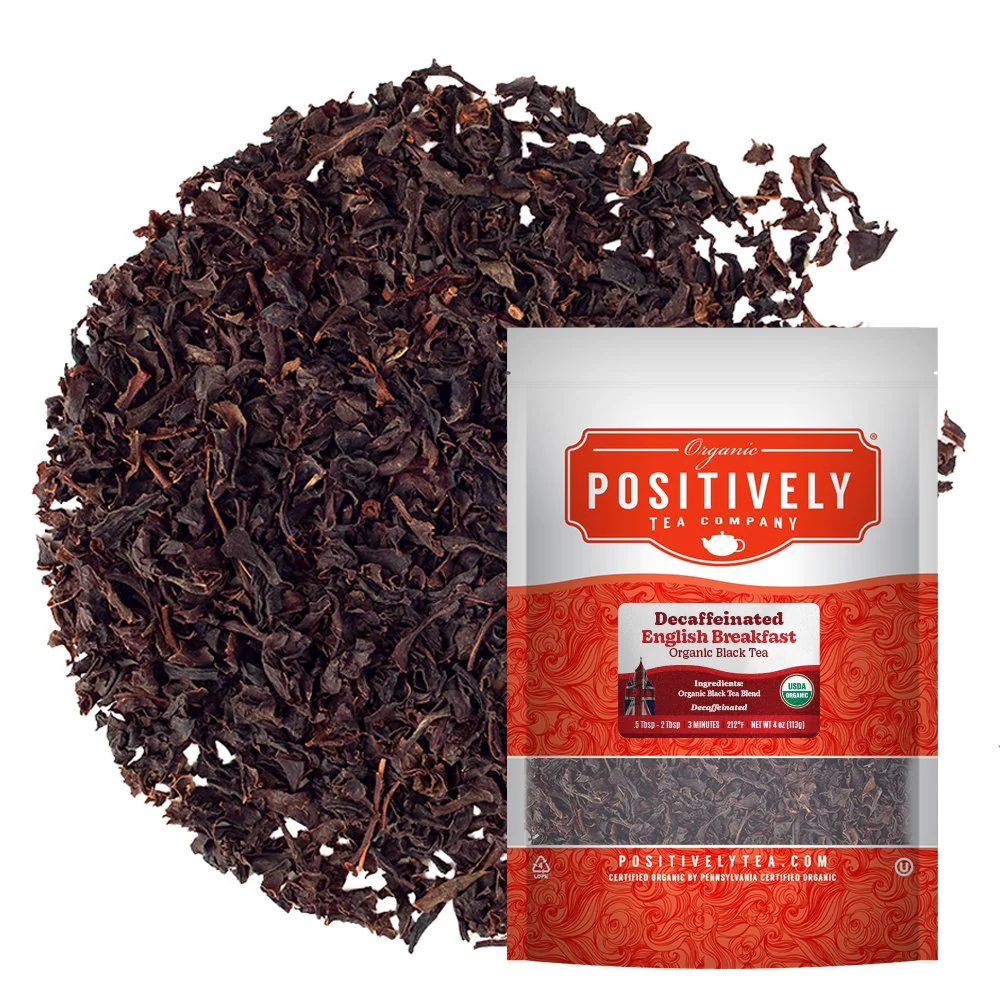 Organic Decaf English Breakfast - Loose Leaf Tea - Image 5