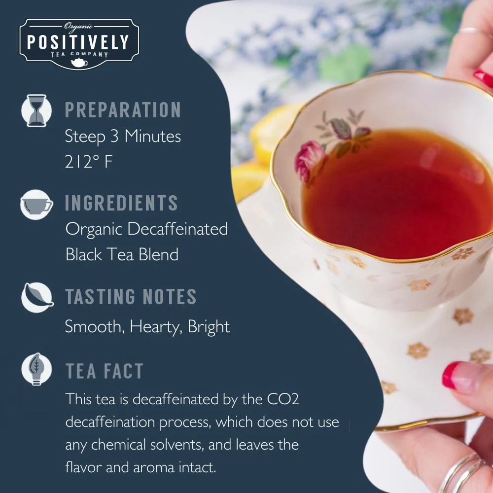 Organic Decaf English Breakfast - Loose Leaf Tea - Image 6