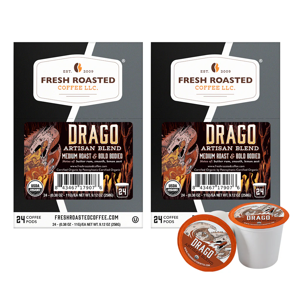 Organic Drago - Classic Coffee Pods - Image 3