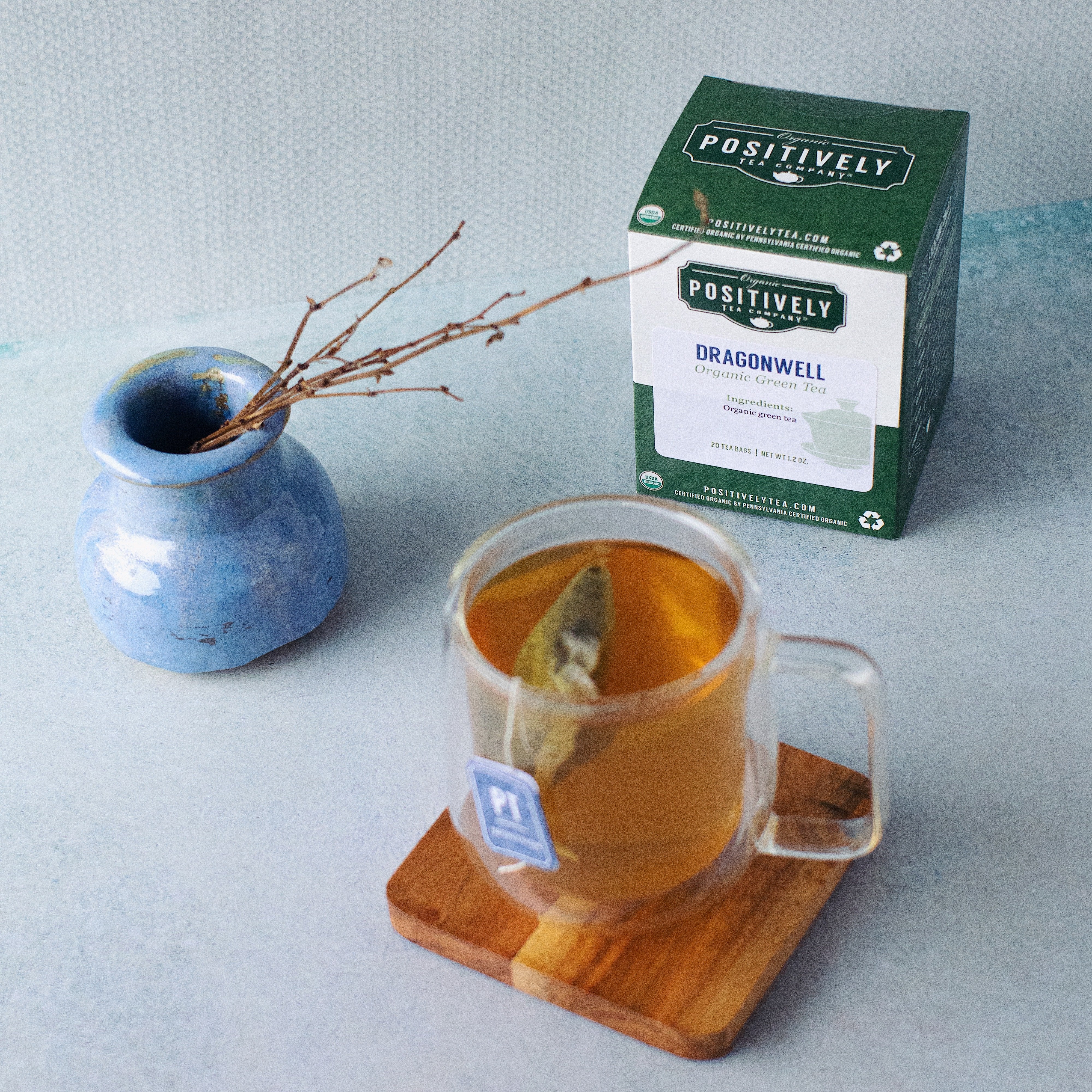Organic Dragonwell - Tea Bags - Image 6