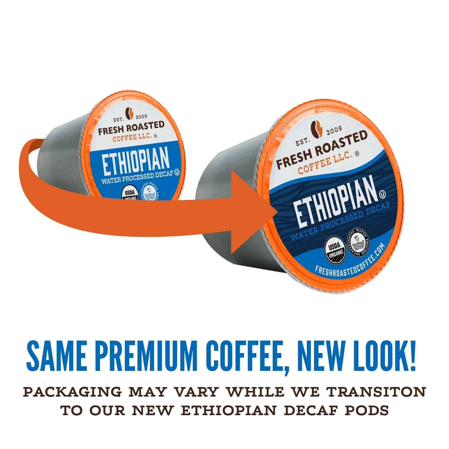 Organic Ethiopian Water-Processed Decaf - Classic Coffee Pods - Image 6