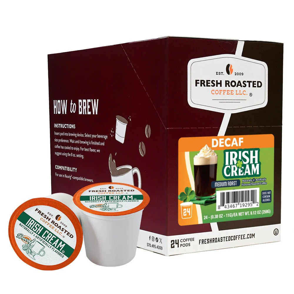 Decaf Irish Cream - Flavored Classic Pods
