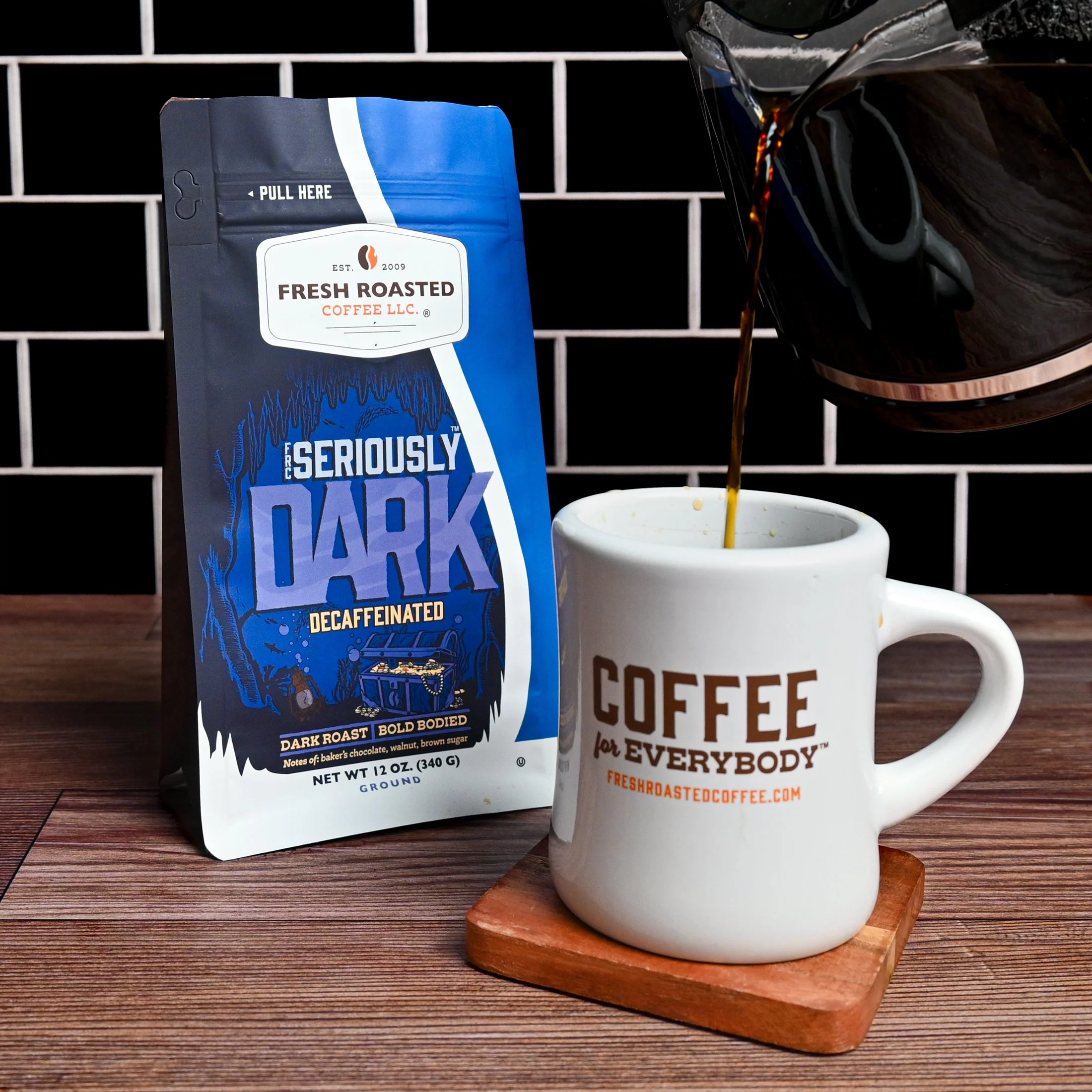 Seriously Dark Decaf - Roasted Coffee - Image 6
