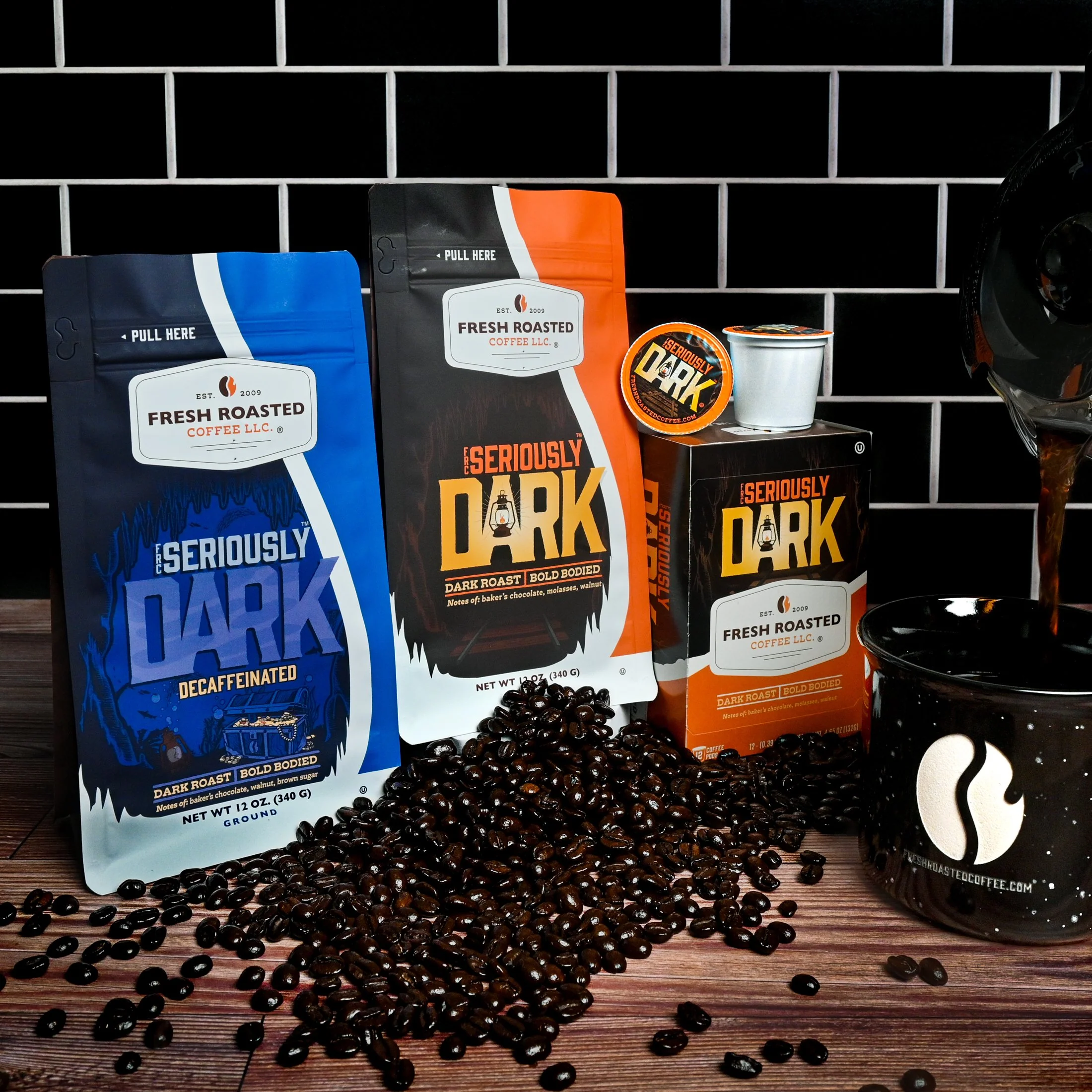 Seriously Dark Decaf - Roasted Coffee - Image 8