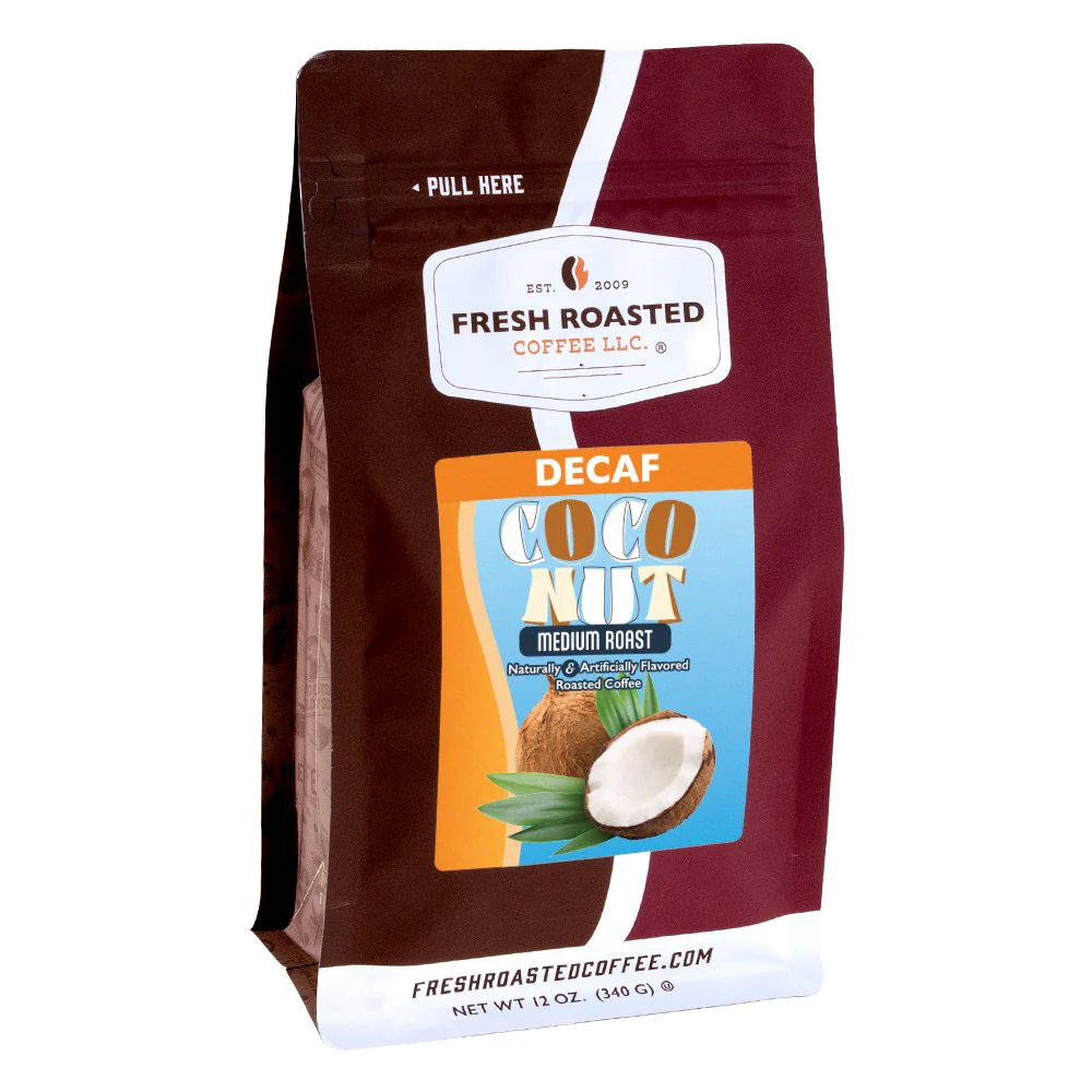 Decaf Coconut - Flavored Roasted Coffee - Image 2