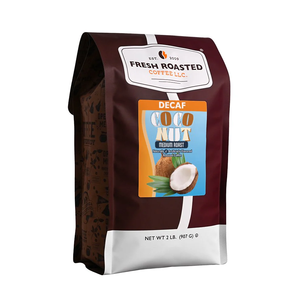 Decaf Coconut - Flavored Roasted Coffee - Image 3