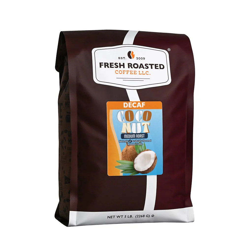 Decaf Coconut - Flavored Roasted Coffee - Image 4