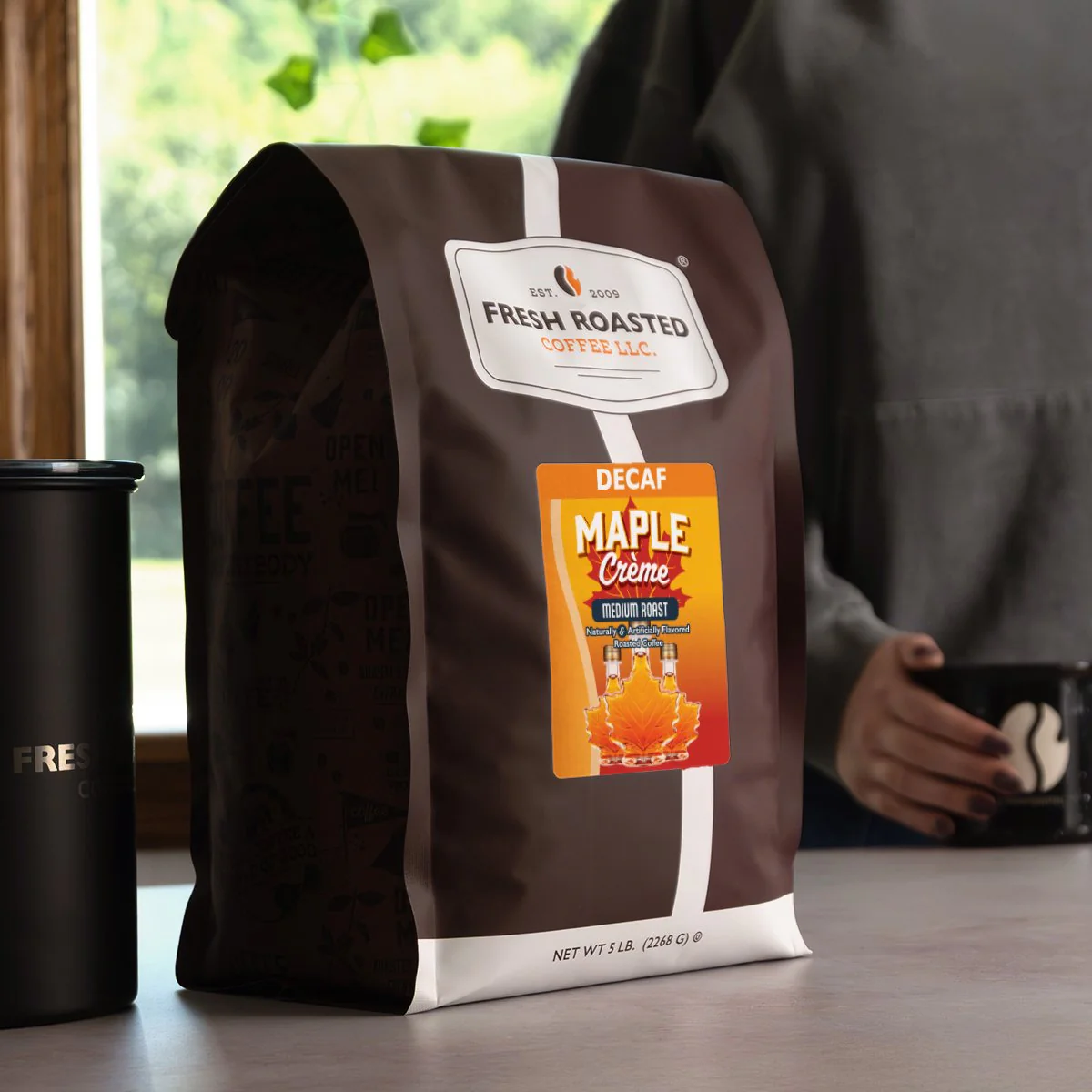 Decaf Maple Crème - Flavored Roasted Coffee - Image 7