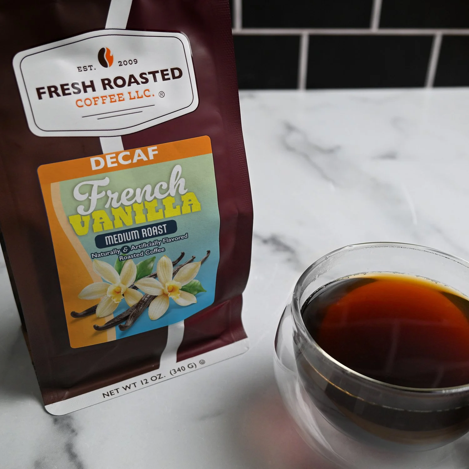 Decaf French Vanilla - Flavored Roasted Coffee - Image 11