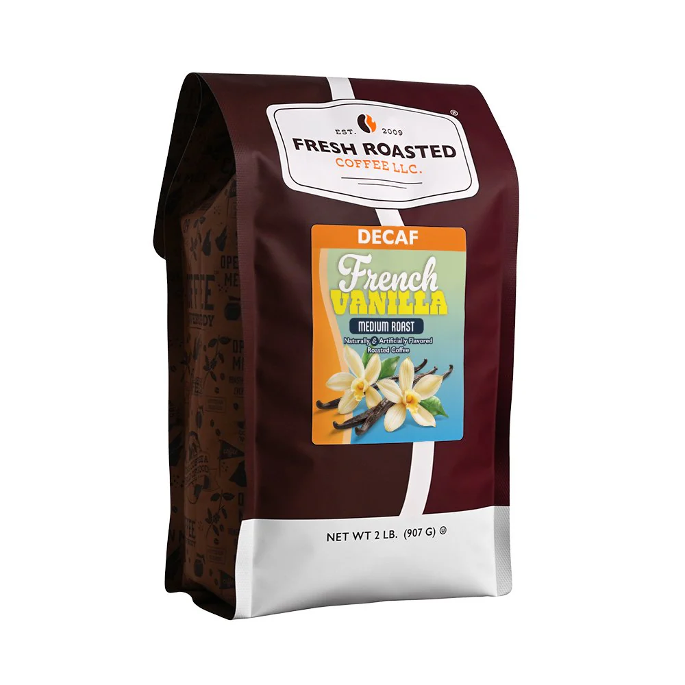 Decaf French Vanilla - Flavored Roasted Coffee - Image 3