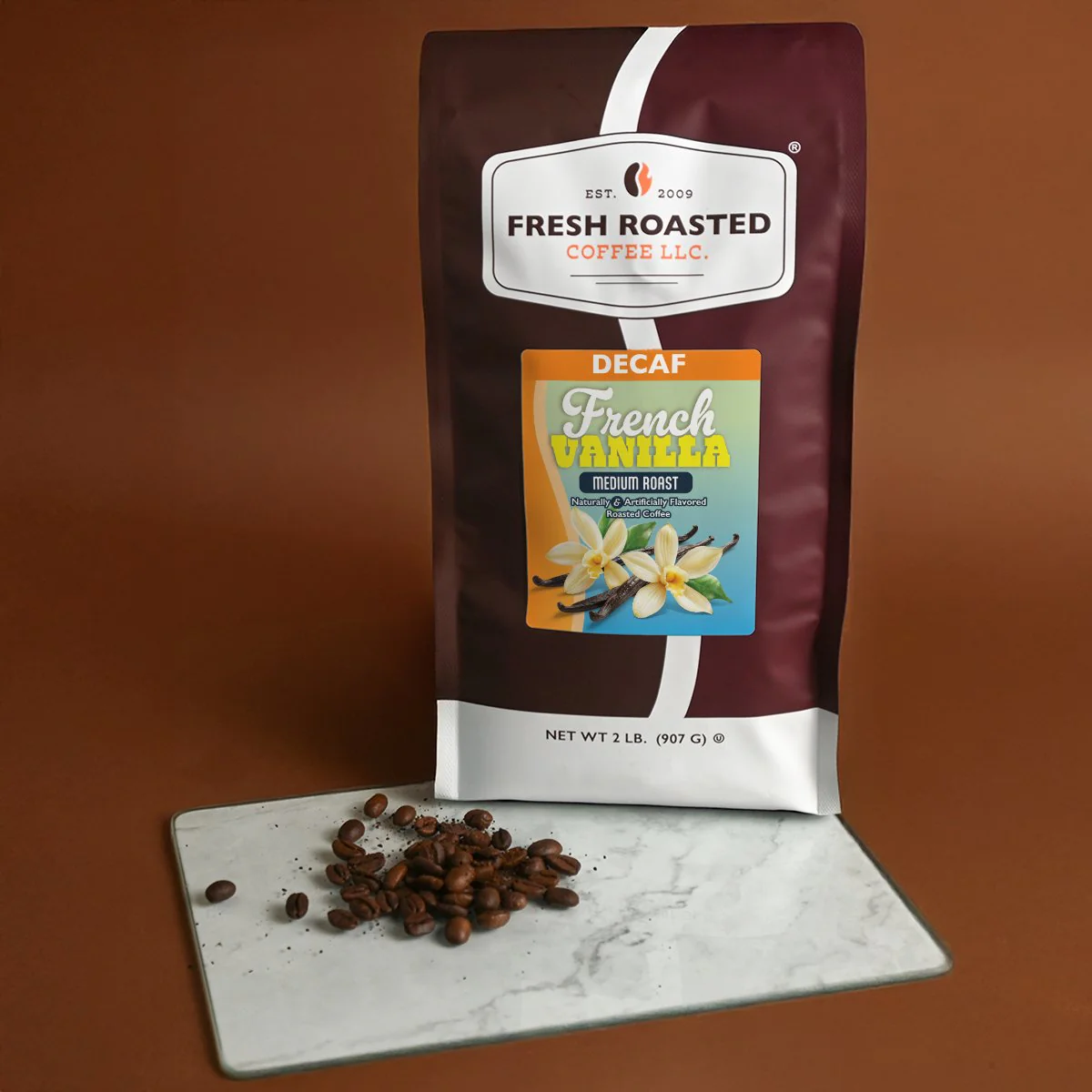 Decaf French Vanilla - Flavored Roasted Coffee - Image 8