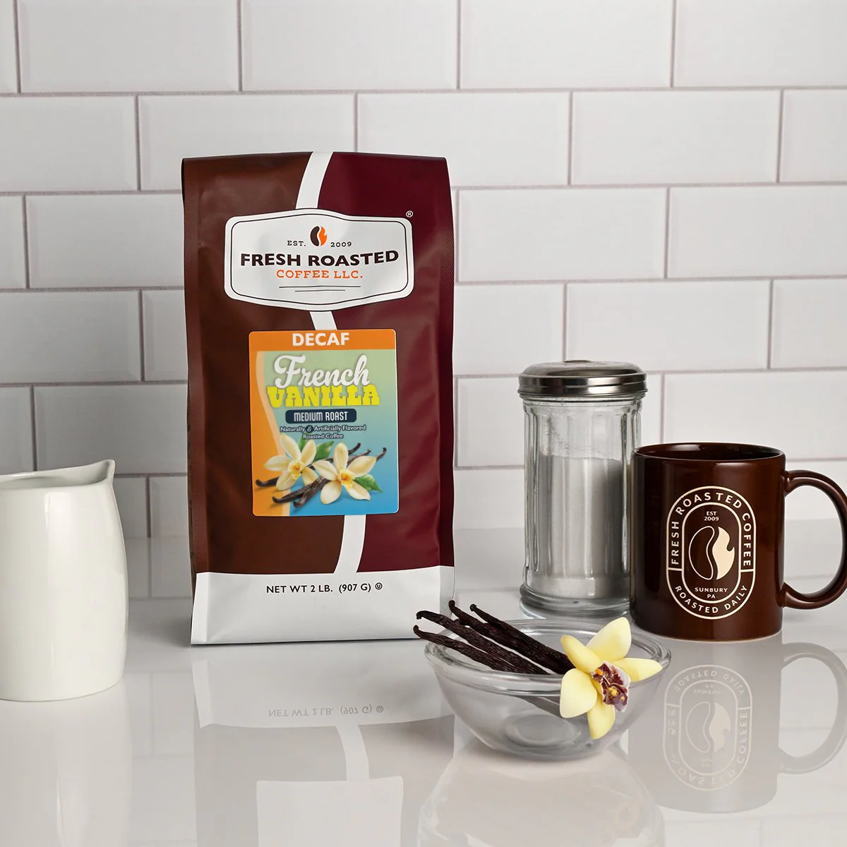 Decaf French Vanilla - Flavored Roasted Coffee - Image 9