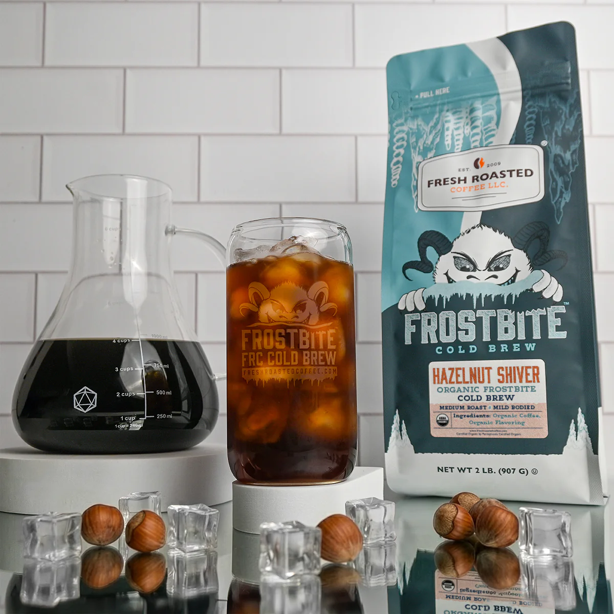 Organic Frostbite Flavored Cold Brew - Hazelnut Shiver - Image 5