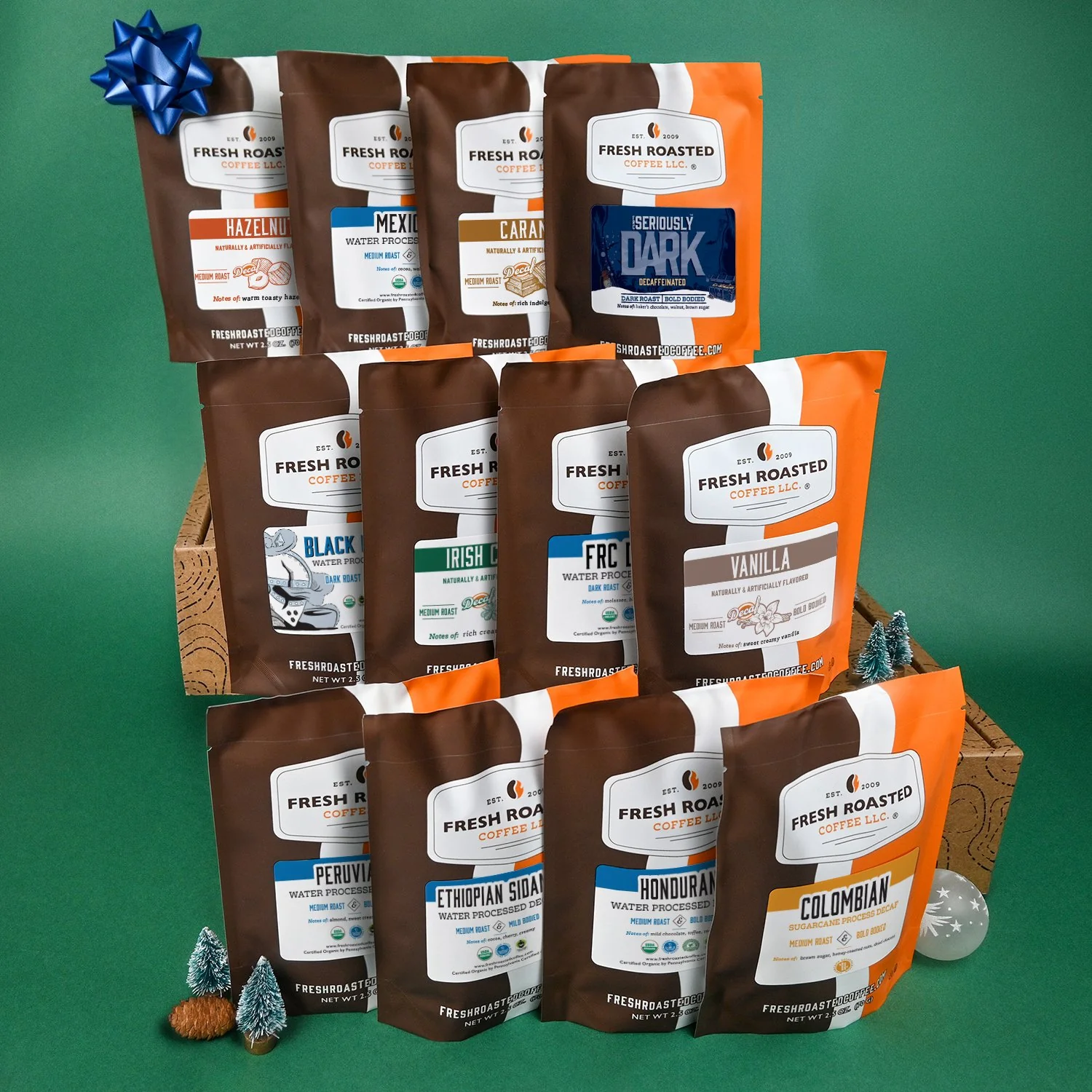 FRC Coffee Bean Gift Box - The Decaf Dozen - Image 2