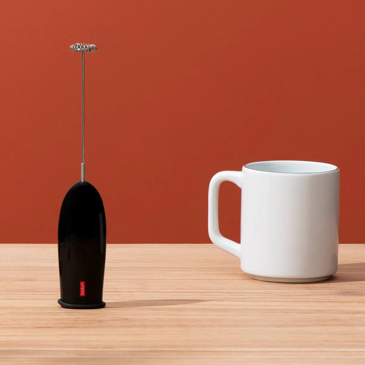 Bodum® Schiuma Milk Frother - Black - Image 2