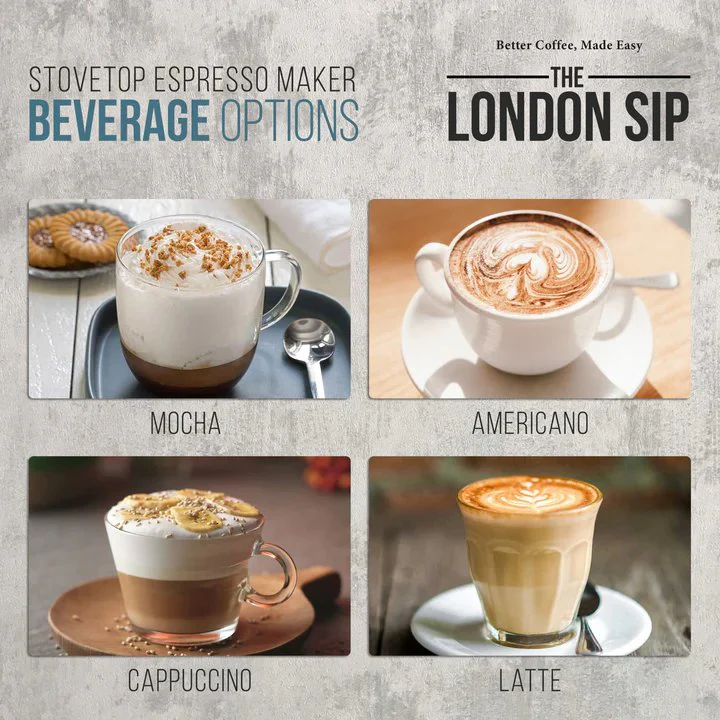 London Sip® Stovetop Espresso Maker - Image 15