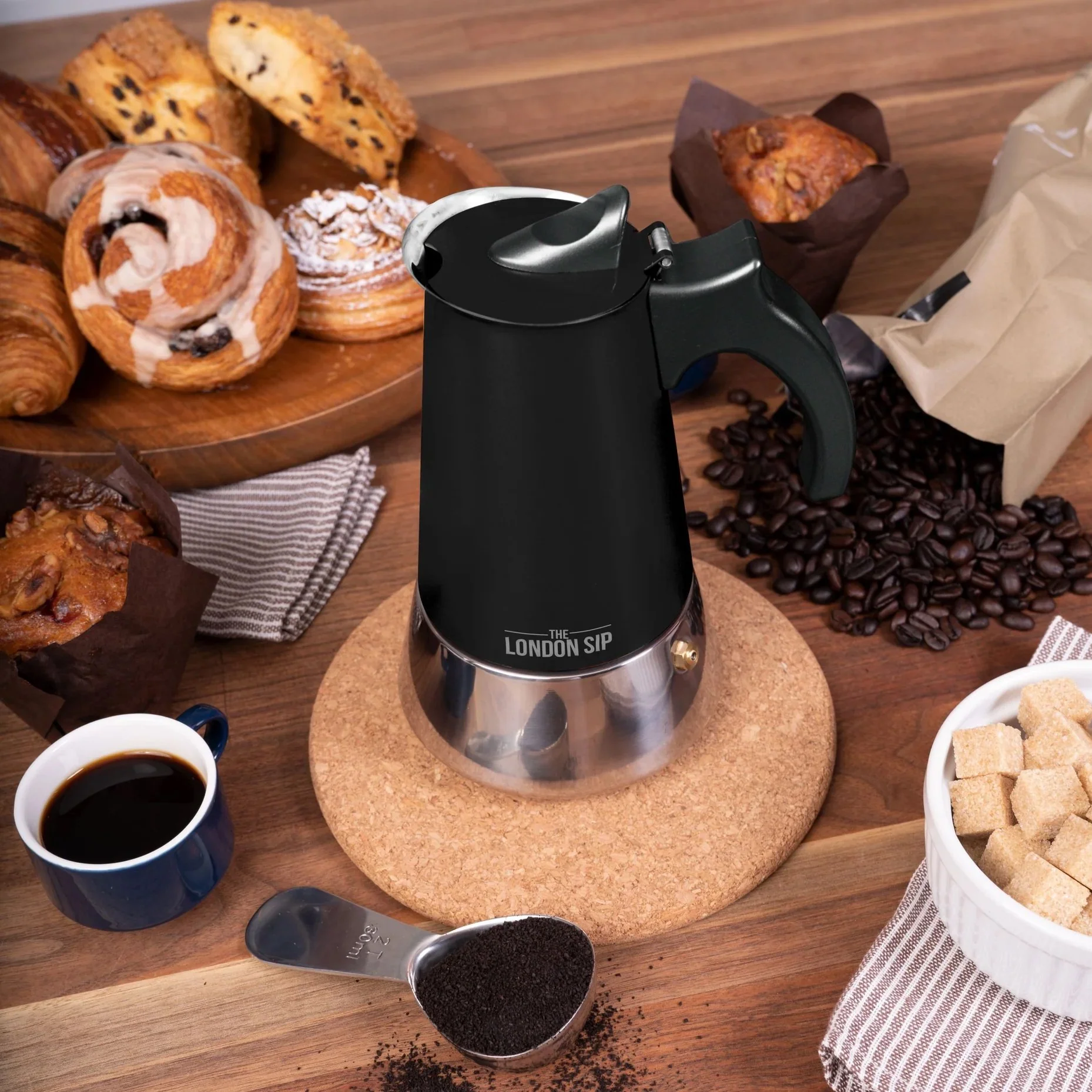 London Sip® Stovetop Espresso Maker - Image 9
