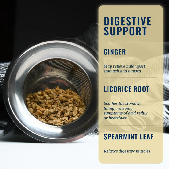 Digestive Support Bundle - Loose Leaf Tea, Botanicals & Brew Basket - Image 2