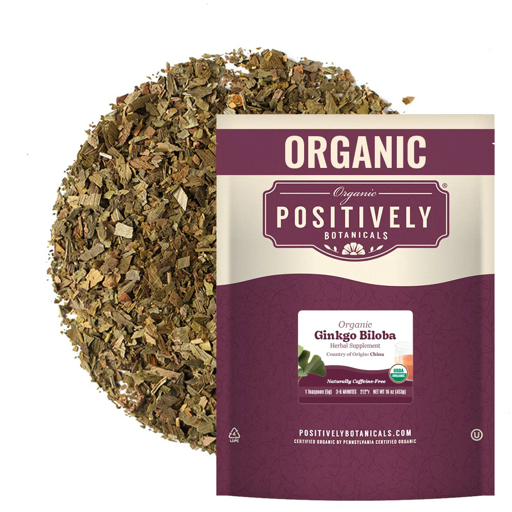 Organic Ginkgo Biloba - Loose Leaf Botanical - Image 4