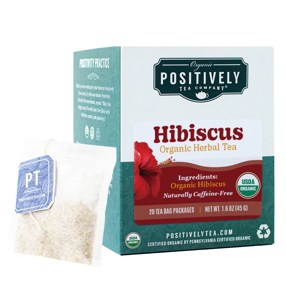 Organic Hibiscus Tisane - Tea Bags - Image 3