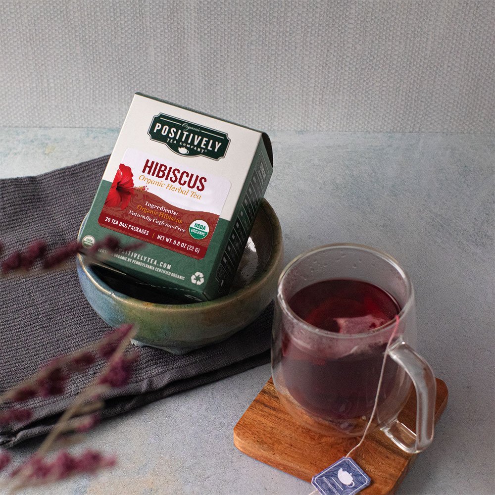 Organic Hibiscus Tisane - Tea Bags - Image 5