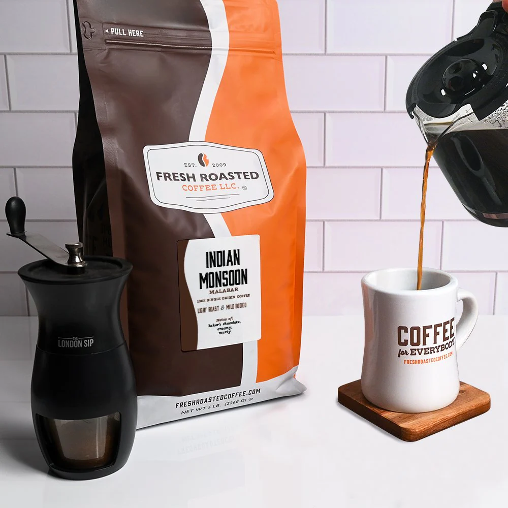 Indian Monsoon Malabar - Roasted Coffee - Image 11