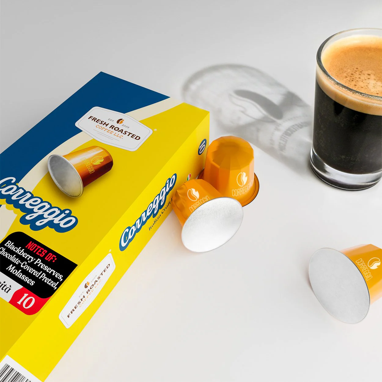 Italian Craft Espresso: Correggio - Espresso Capsules - Image 6