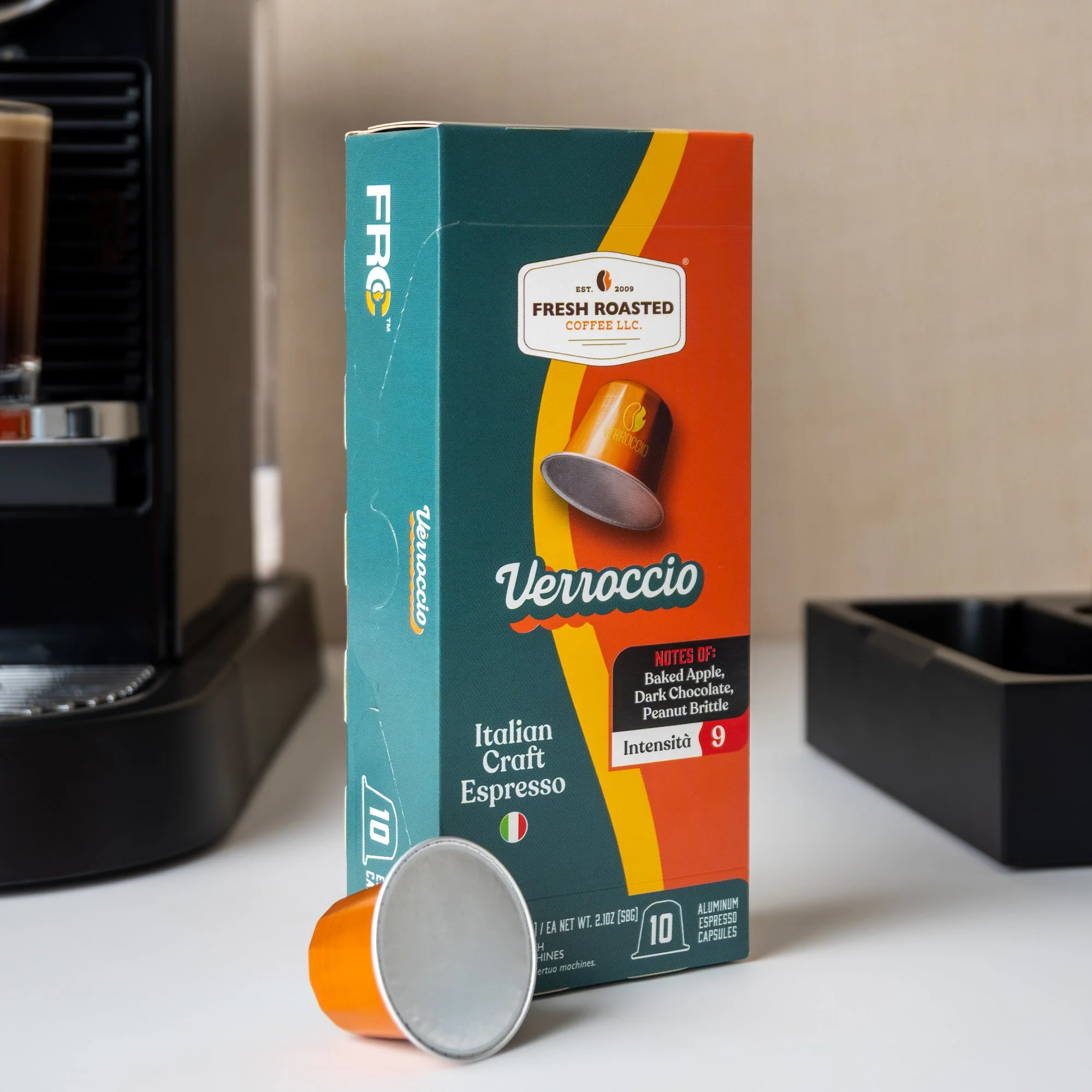 Italian Craft Espresso: Verroccio - Espresso Capsules - Image 6