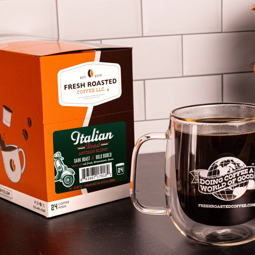Italian Roast Espresso - Classic Coffee Pods - Image 12
