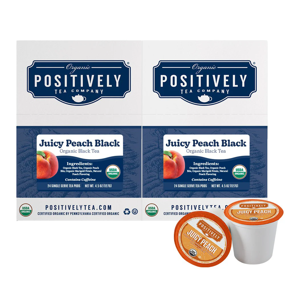 Organic Juicy Peach Black - Classic Tea Pods - Image 3