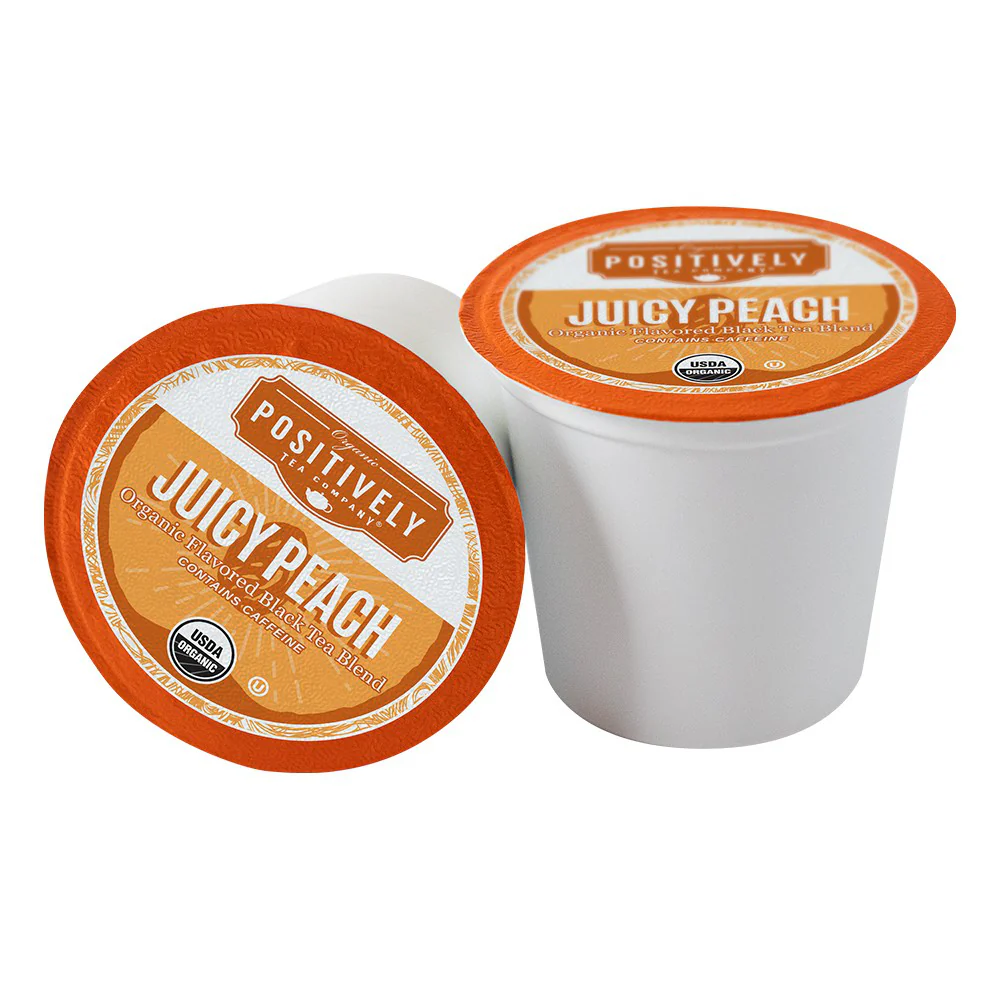 Organic Juicy Peach Black - Classic Tea Pods - Image 4