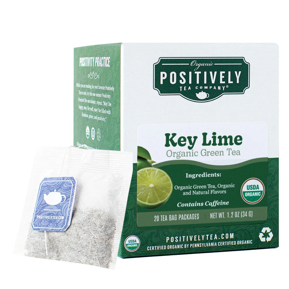 Organic Key Lime Green - Tea Bags - Image 3