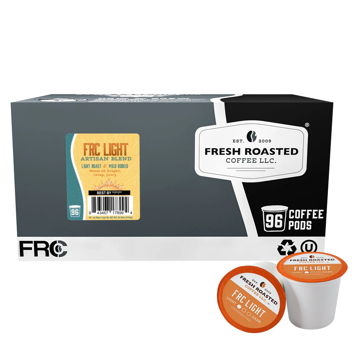FRC Premium Light Roast - Classic Coffee Pods - Image 2