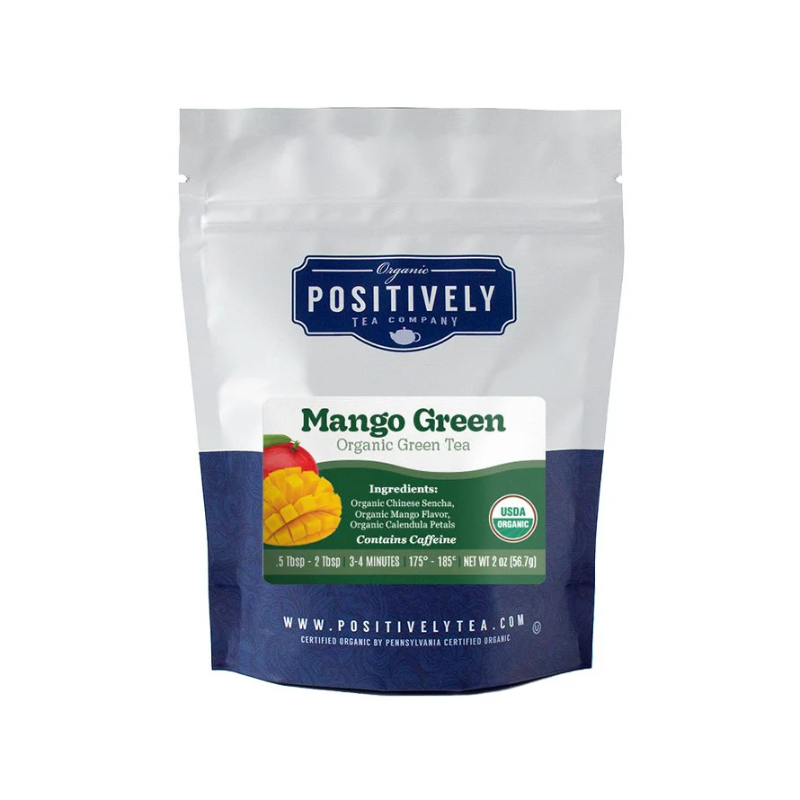 Organic Mango Green - Loose Leaf Tea - Image 3